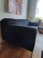 Bloq  3 zits bank zwart, Ophalen, Gebruikt, Driepersoons, 75 tot 100 cm