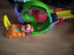 Toet toet stunt baan, Kinderen en Baby's, Speelgoed | Racebanen, Ophalen of Verzenden, Zo goed als nieuw, Handmatig, Overige merken