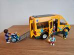 9419 Playmobil Schoolbus met Figuren en Rolstoel, Kinderen en Baby's, Speelgoed | Playmobil, Ophalen, Zo goed als nieuw, Complete set