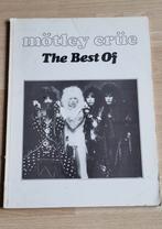 Mötley Crüe The Best Of tablature muziekboek 1986, Ophalen of Verzenden, Gebruikt, Rock en Metal
