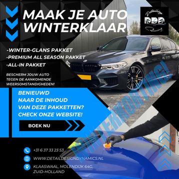 Winterklaar Auto Detailing Pakketten - Detail Design Dynamic beschikbaar voor biedingen