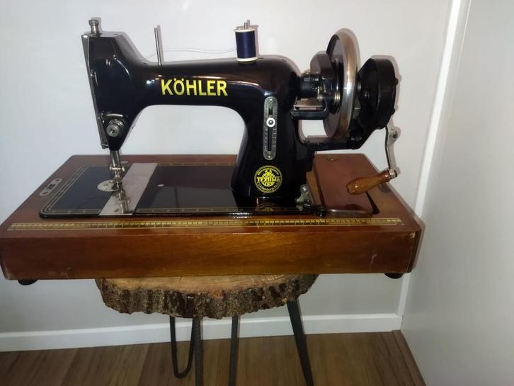 Mooi Kohler naaimachine., Antiek en Kunst, Antiek | Naaimachines, Ophalen