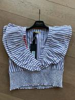 DENNY ROSE croptop streepje lila/wit mt M en XL, Italie, -, Verzenden, Nieuw