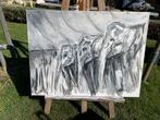 Circus schilderijen, Ophalen, Gebruikt, 50 tot 75 cm, Schilderij