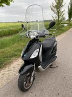 Piaggio Fly zwart 4T orgineel scherm en bagage rek, Ophalen, Gebruikt, Maximaal 45 km/u, Fly