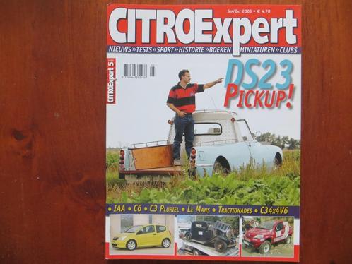CitroExpert 5 2003 Peugeot 607, C3 Pluriel, DS 23 Pick-up, Boeken, Auto's | Folders en Tijdschriften, Nieuw, Peugeot, Ophalen of Verzenden
