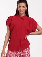 Studio anneloes sailor blouse L rood travelstof, Kleding | Dames, Blouses en Tunieken, Maat 42/44 (L), Ophalen of Verzenden, Zo goed als nieuw