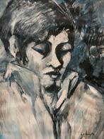 jelle hoogstra  Friese kunstenaar, Antiek en Kunst, Kunst | Schilderijen | Klassiek, Verzenden