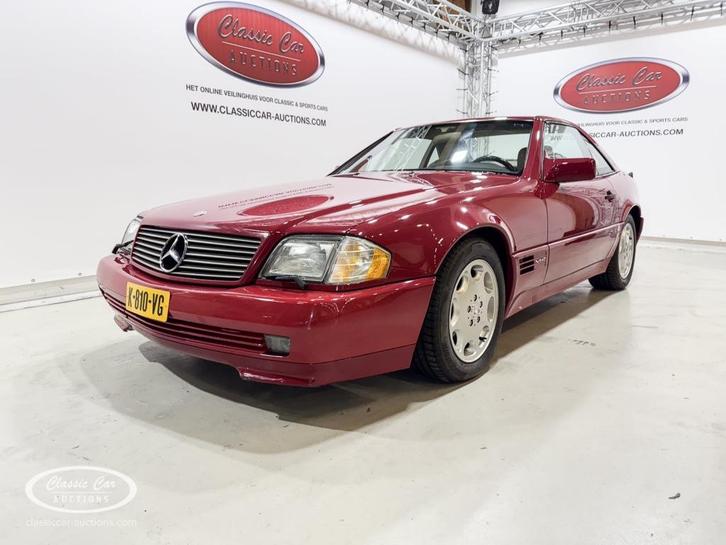 Mercedes-benz SL-KLASSE   - ONLINE AUCTION, Auto's, Mercedes-Benz, Bedrijf, SL, Benzine, Cabriolet, Automaat, Geïmporteerd, Rood