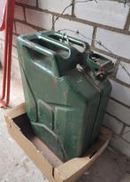 Jerrycan can leger groen industrieel garage jeep auto truck, Ophalen