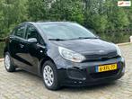 Kia Rio 1.2 CVVT ComfortLine airco navigatie elektrische ram, Gebruikt, 4 cilinders, Zwart, Origineel Nederlands