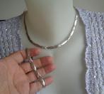 zilkveren set Ketting + armband [515], Verzenden, Nieuw, Zilver, Zilver