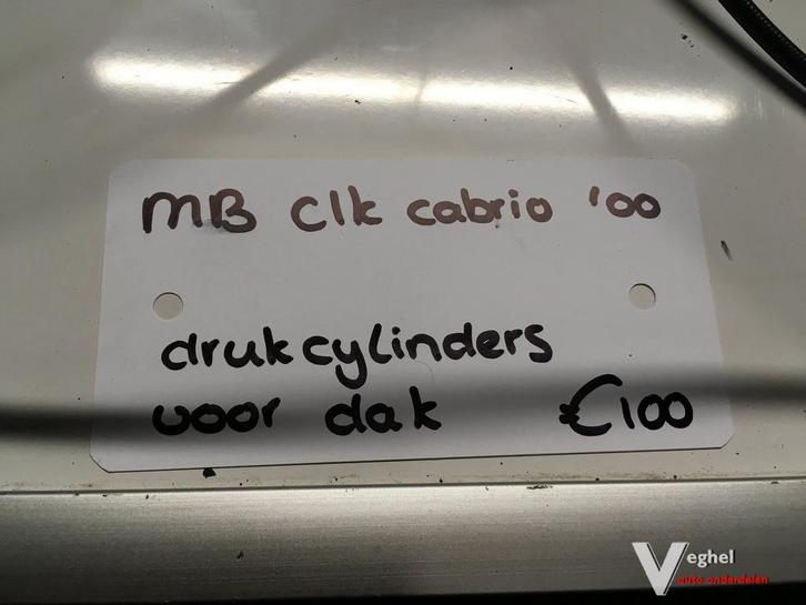 Mercedes  CLK Cabrio 2000  Cabrio drukcilinders tbv dak, Auto-onderdelen, Carrosserie en Plaatwerk, Gebruikt, Ophalen of Verzenden