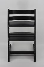 Zwart | Stokke Tripp Trapp trip trap triptrap stoel, Verzenden, Gebruikt, Meegroeistoel, Stoelverkleiner
