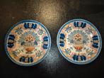 Delfts Pauwenbord - Plateelbakkerij De Klaauw, Ophalen of Verzenden, Gebruikt, Bord