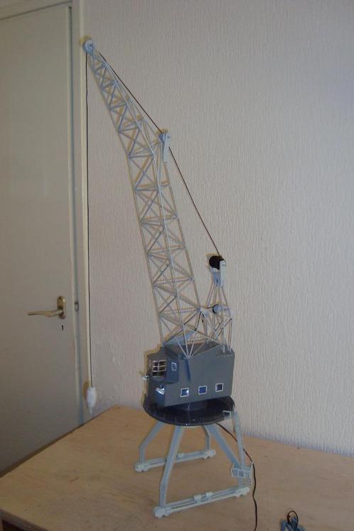 rails havenkraan, Hobby en Vrije tijd, Modeltreinen | Overige schalen, Zo goed als nieuw, Overige typen, Gelijkstroom, Overige merken