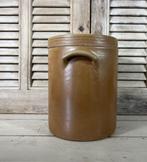 Antieke Franse olijven pot maat 6 met deksel, Antiek en Kunst, Ophalen of Verzenden