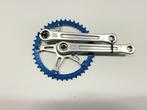 Retro BMX crankset Sugino Japan, Fietsen en Brommers, Fietsonderdelen, Ophalen of Verzenden, Zo goed als nieuw, Algemeen, Crankstel of Pedalen