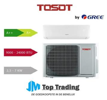 airco tosot inverter r32 split unit 2.5kw 3.5kw 5kw 7kw wifi beschikbaar voor biedingen