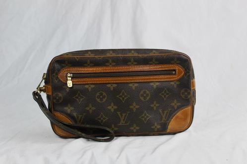 Louis Vuitton Dragonne GM Toilettas, Sieraden, Tassen en Uiterlijk, Toilettassen, Gebruikt, Bruin, Ophalen of Verzenden