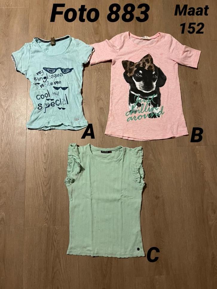 Shirt meisje maat 152 zgan *foto 883*, Kinderen en Baby's, Kinderkleding | Maat 152, Zo goed als nieuw, Meisje, Shirt of Longsleeve
