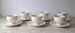 6 x Wedgwood Edme theekop + schotel, Huis en Inrichting, Keuken | Servies, Ophalen, Zo goed als nieuw, Wedgwood, Kop(pen) en/of Schotel(s)