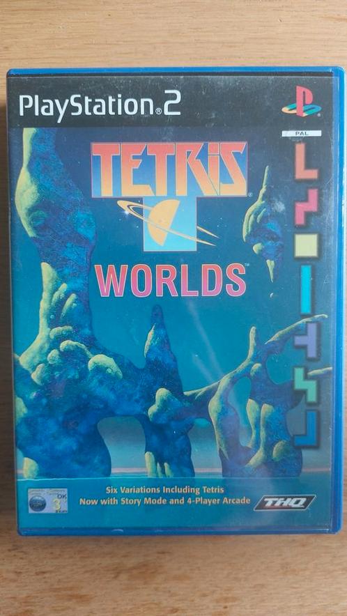 Tetris Worlds - PlayStation 2 (PS2), Spelcomputers en Games, Games | Sony PlayStation 2, Gebruikt, Puzzel en Educatief, 3 spelers of meer