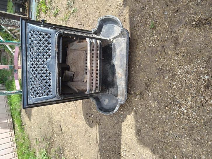 Jaren 30 Hout kachel., Huis en Inrichting, Kachels, Gebruikt, Houtkachel, Hout, Ophalen