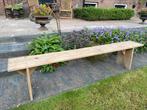Brocante houten landelijke Franse bank, Ophalen