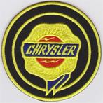 Chrysler stoffen opstrijk patch embleem #2, Ophalen of Verzenden, Nieuw, Auto's