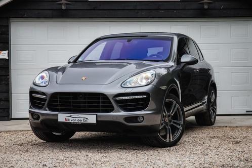 Porsche Cayenne 4.8 Turbo-Keramisch-Full option-PDCC-PTV Plu, Auto's, Porsche, Bedrijf, Te koop, Cayenne, 4x4, ABS, Achteruitrijcamera