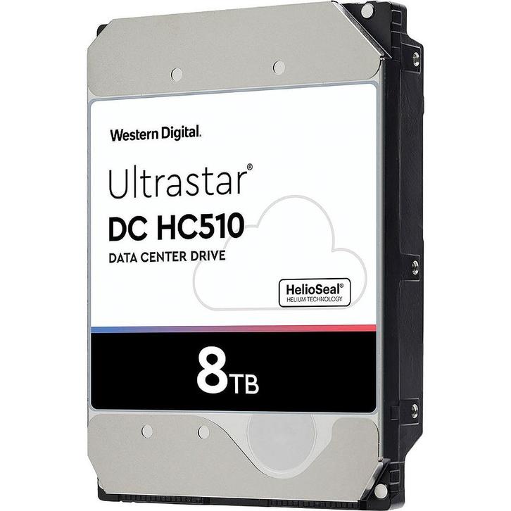 Western Digital DC hc 510 8tb (1 stuks op voorraad), Computers en Software, Harde schijven, Nieuw, Desktop, Intern, HDD, SATA