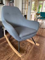 Schommelstoel NEBEL (IKEA) grijsblauw, Huis en Inrichting, Fauteuils, Ophalen, Gebruikt