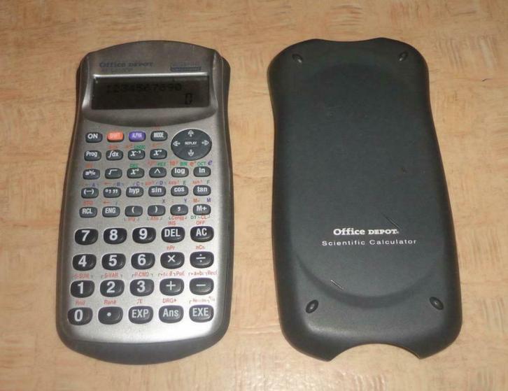 Wetenschappelijke rekenmachine - Office Depot AT-S4650P, Diversen, Rekenmachines, Gebruikt, Ophalen of Verzenden