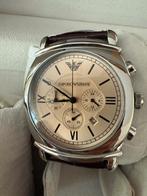 Emporio Armani AR 0286 Herenhorloge, Ophalen of Verzenden, Zo goed als nieuw, Staal, Overige merken