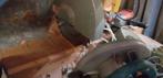 Zaagmachine, Doe-het-zelf en Verbouw, Gereedschap | Zaagmachines, Ophalen, Gebruikt, Afkortzaag, 30 tot 70 mm