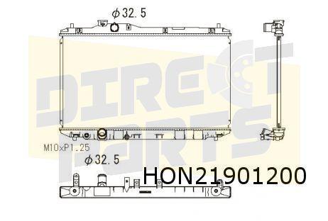 Honda Civic (2/12-2/17)) (FB / FG) Radiateur Sedan (1.4i / 1, Auto-onderdelen, Airco en Verwarming, Honda, Nieuw, Verzenden