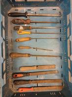Vijlenset - Rond, Plaat, Vierkant - Diverse Lengtes, Ophalen of Verzenden, Gebruikt