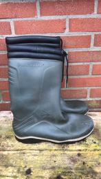 Dunlop gevoerde regenlaarzen maat 48, Ophalen, Gedragen, Zwart, Regenlaarzen