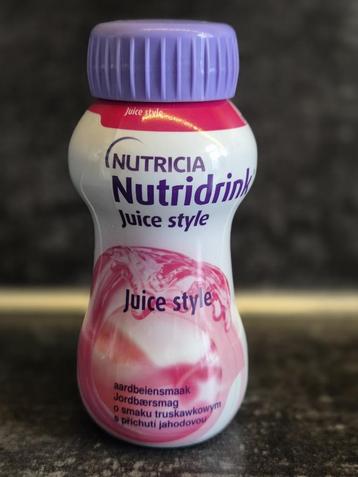 Nutridrink Juice Style Aardbei-Appel-Sinaasappel 200ML beschikbaar voor biedingen