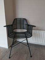 HK Living stoel zwart, Ophalen, Zwart, Eén