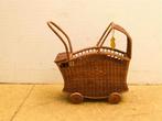 rieten poppen kinderwagen 44865, Ophalen, Gebruikt, Pop