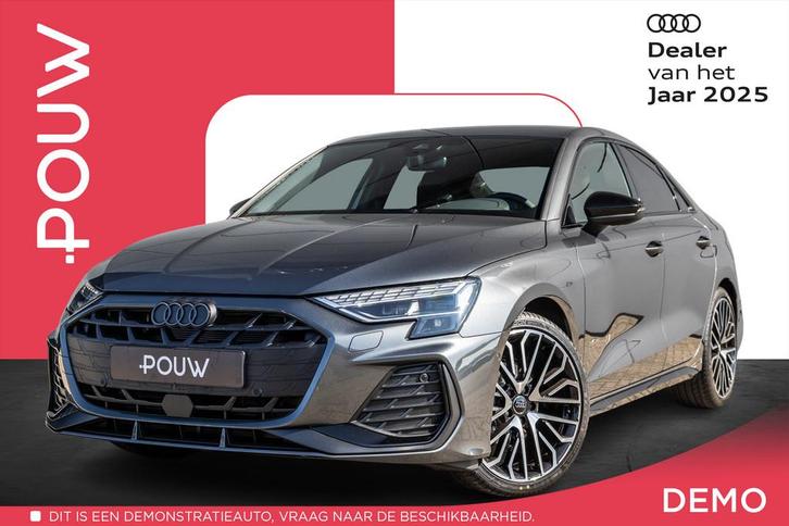 Audi A3 Limousine 30 TFSI 116pk S-tronic S Edition | Zwart O, Auto's, Audi, Bedrijf, Te koop, A3, ABS, Airbags, Airconditioning