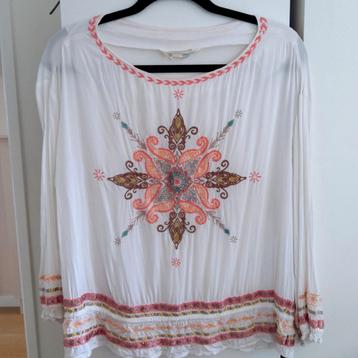 Odd Molly prachtig geborduurde boho  blouse mt 2 valt  38 40 beschikbaar voor biedingen