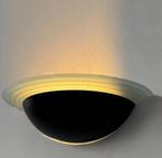 2 vintage halve maan design wandlampen, Ophalen of Verzenden, Zo goed als nieuw, Metaal