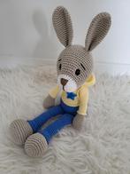 Gehaakt konijn Kobus (knuffel), Ophalen of Verzenden, Nieuw