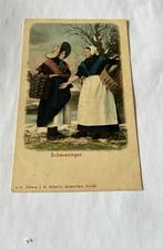 Scheveningse damens in klederdracht, Ophalen of Verzenden, Voor 1920, Ongelopen, Klederdracht