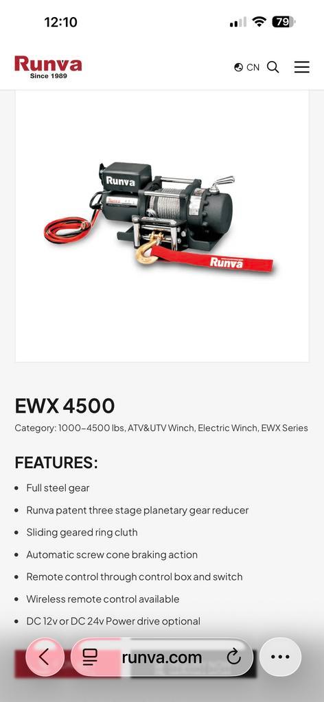 Runva 4500 lier - Nieuw in doos!, Auto-onderdelen, Overige Auto-onderdelen, Universele onderdelen, Nieuw, Ophalen of Verzenden