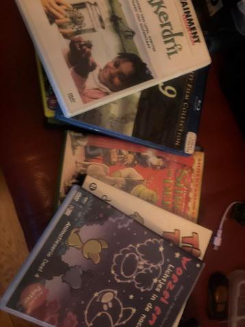 DVD Collectie: Kerdril, Shrek, Woezel en Pip beschikbaar voor biedingen