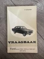 Vraagbaak	Ford	Escort MK1	1100, 1300, 1300 GT	1971-1973, Auto diversen, Handleidingen en Instructieboekjes, Ophalen of Verzenden